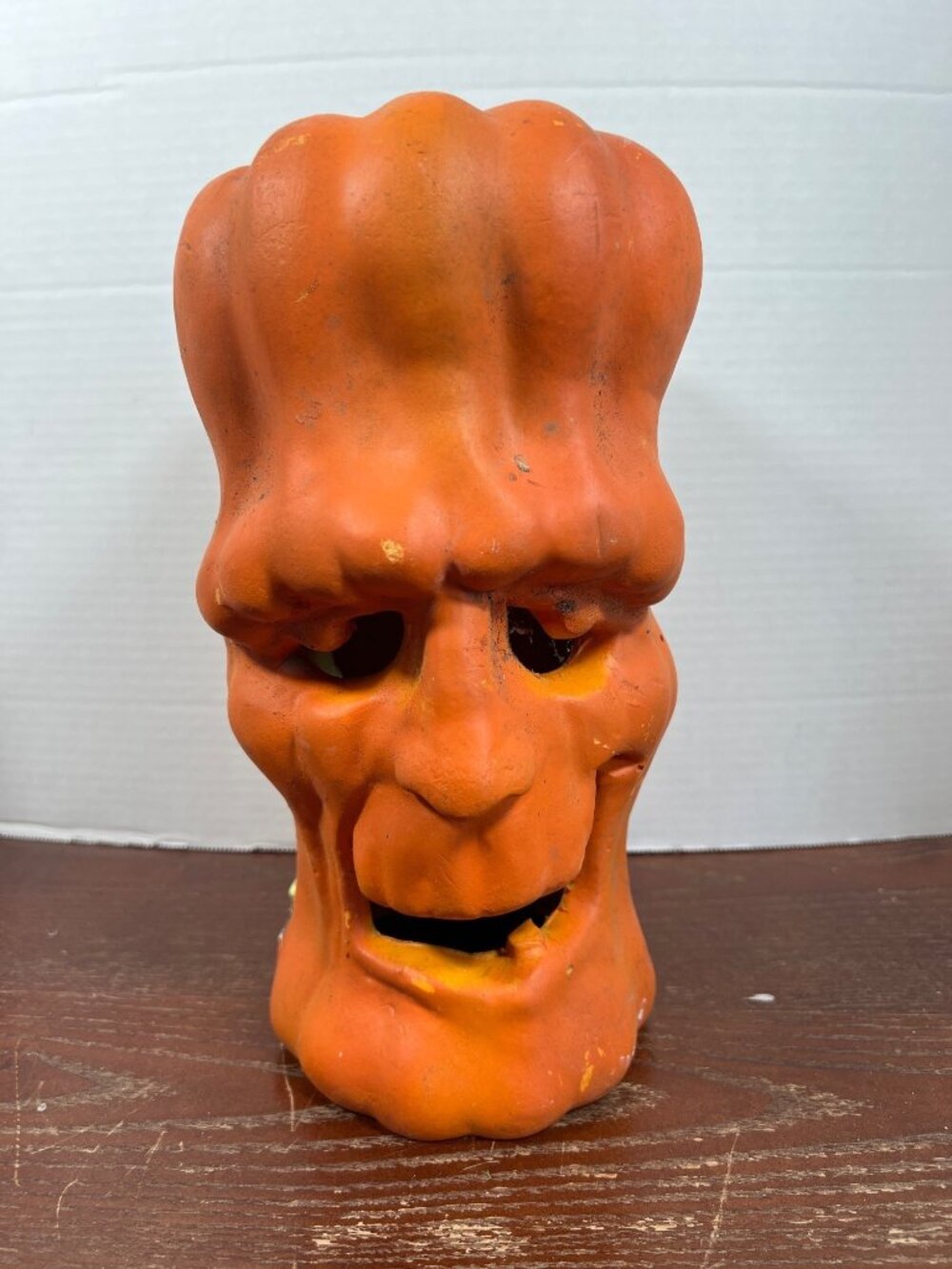 Vintage Trendmasters Halloween Pumpkin Skull Decoration Frankenstein
